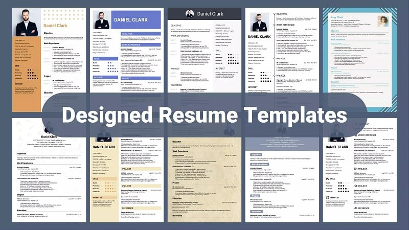 Giao diện ứng dụng Resume Builder & CV Maker MOD APK