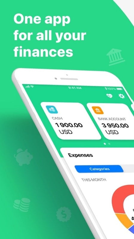 Giao diện ứng dụng Wallet MOD APK