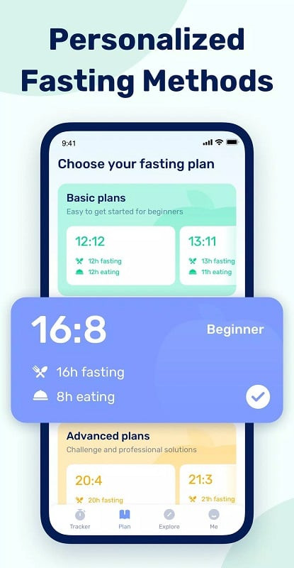 GoFasting Intermittent Fasting app nutrition information