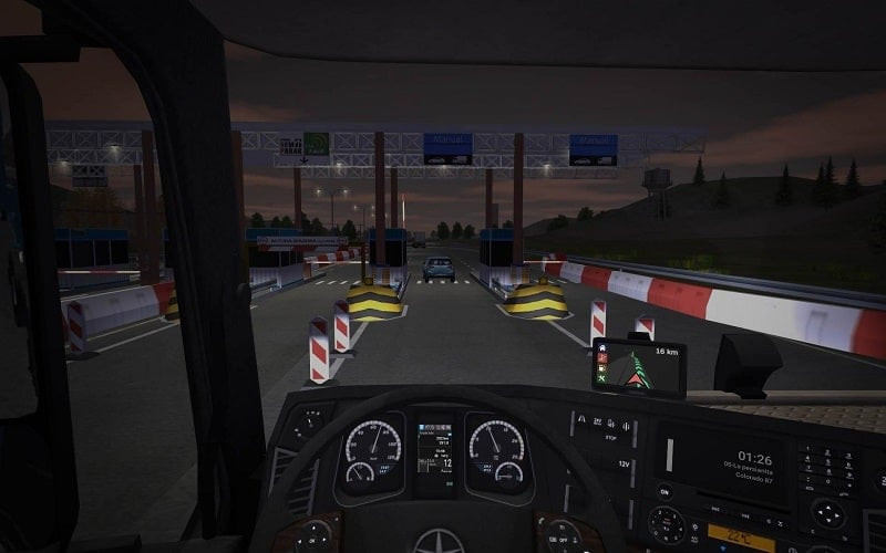 Grand Truck Simulator 2 mod apk - Truck selection interface