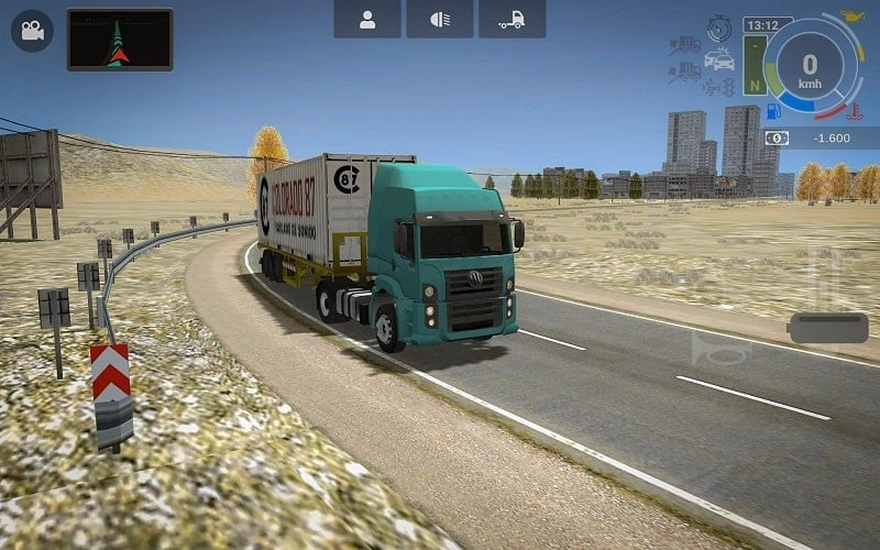 Grand Truck Simulator 2 mod - In-game interface