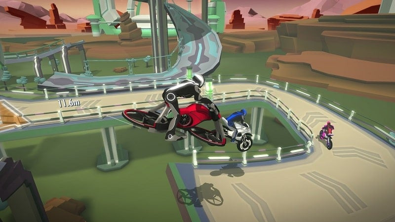 Gravity Rider Zero bike customization