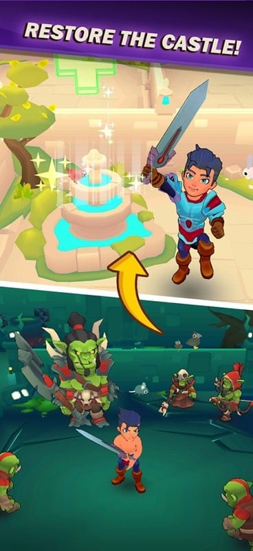 Great Dungeon Go MOD APK screenshot