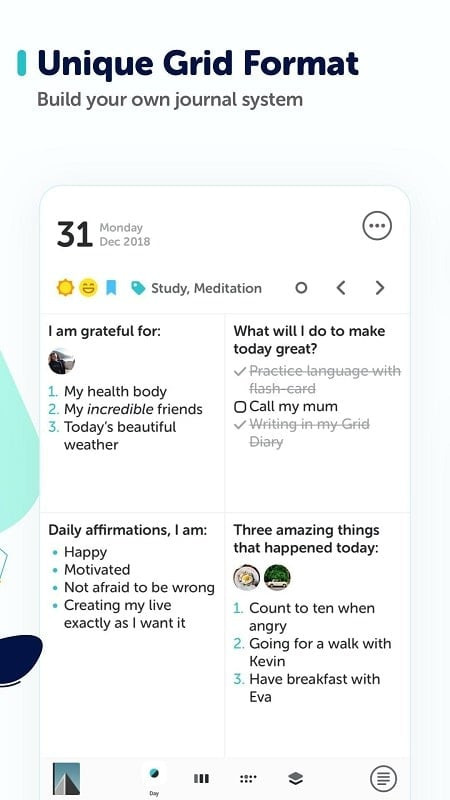 Grid Diary MOD APK Free Download