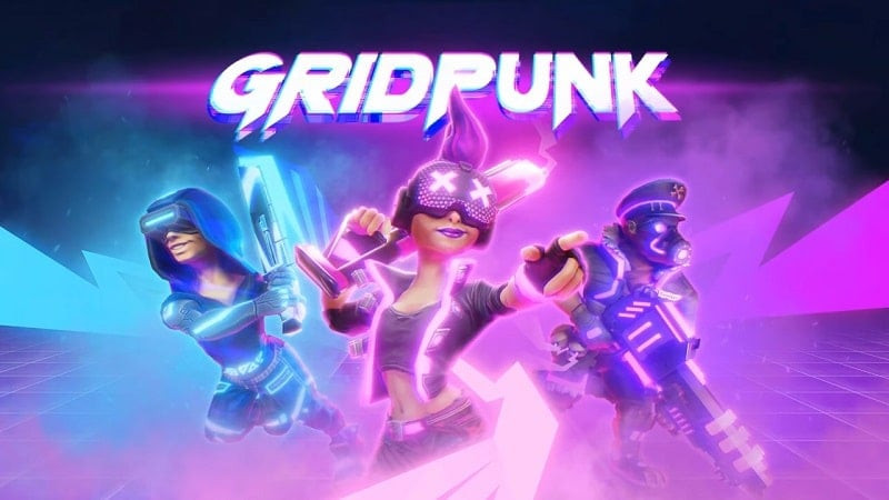 Gridpunk Battle Royale 3v3 PvP MOD APK