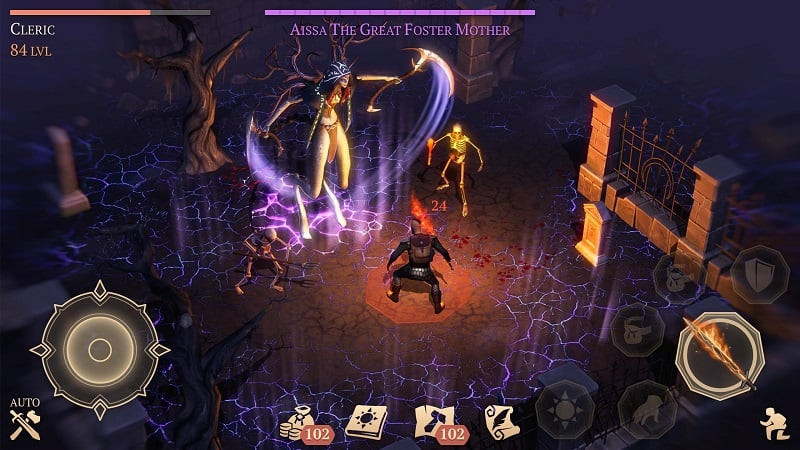 Grim Soul MOD APK screenshot