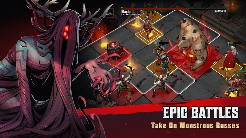 Grimguard Tactics MOD APK - Diverse Tactics