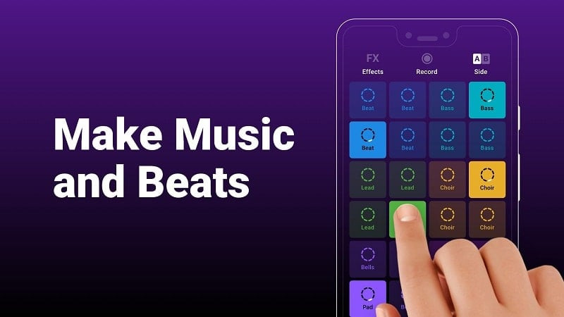 Groovepad MOD APK - Giao diện trực quan, dễ sử dụng