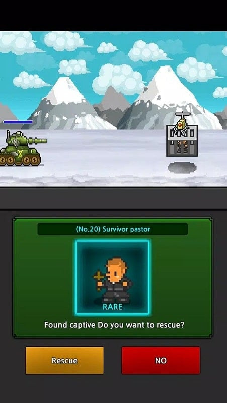 Grow Soldier gameplay screenshot showing different environments