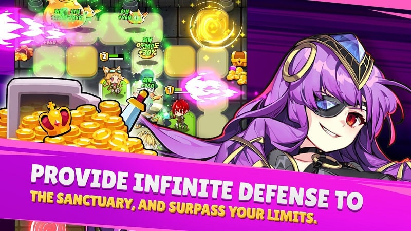 Guardian Spirit Hero Defense MOD APK Gameplay