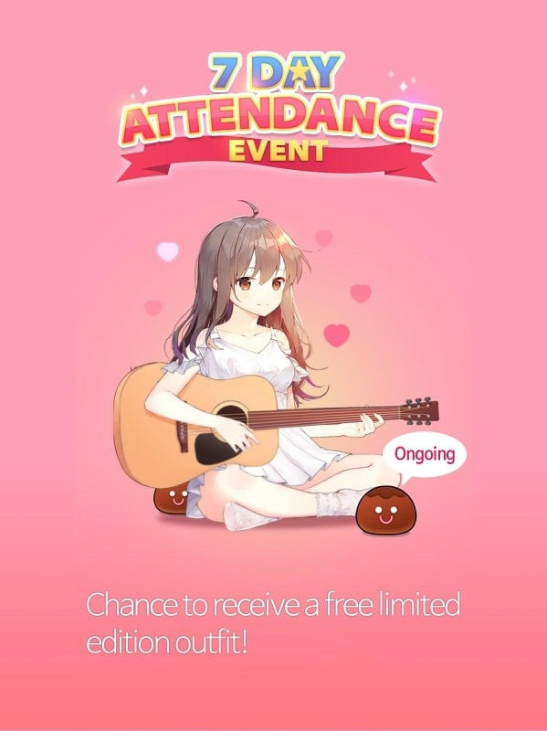 Guitar Girl MOD APK livestream interface