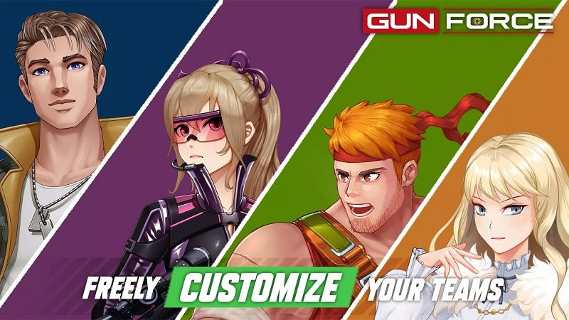 Gun Force APK download screenshot