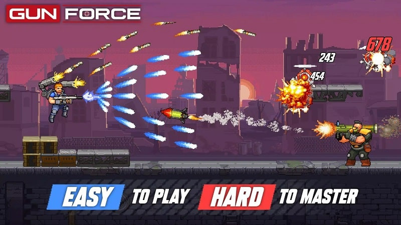 Gun Force free download screenshot