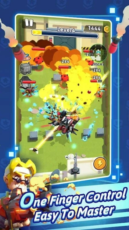 Gunfire Hero Mod APK Screenshot