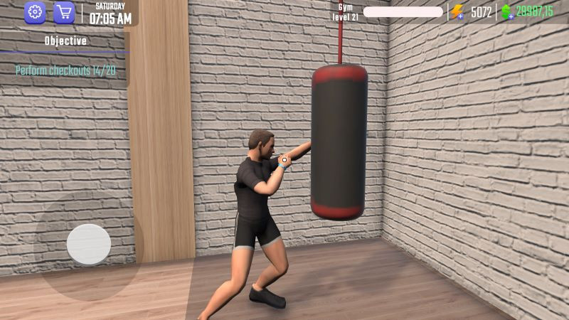 Gym Simulator 3D Fitness Store mod apk