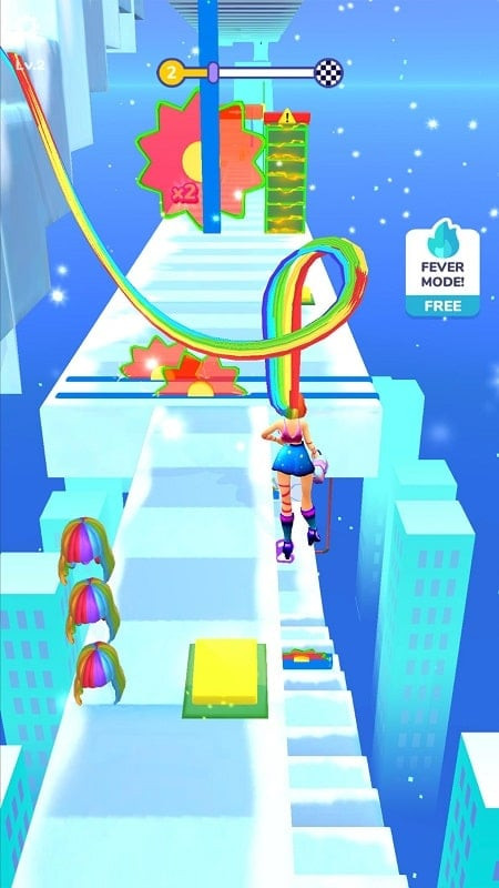 Hair Challenge gameplay screenshot