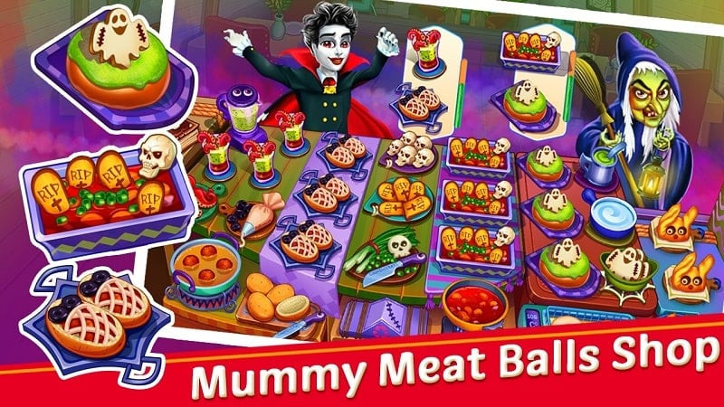 Halloween Cooking Games mod apk