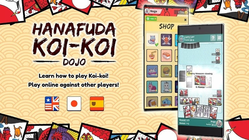 Hanafuda Koi-koi Dojo MOD APK