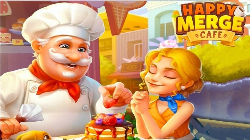 Happy Merge Cafe MOD APK