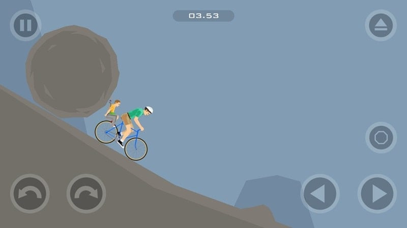 Happy Wheels characters screenshot