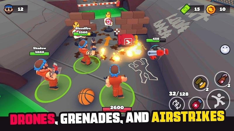 Happy Zone Battle Royale Mod APK Weapons