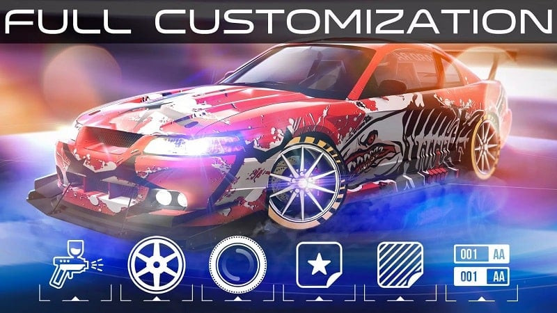 Customized Hard Racing car screenshot