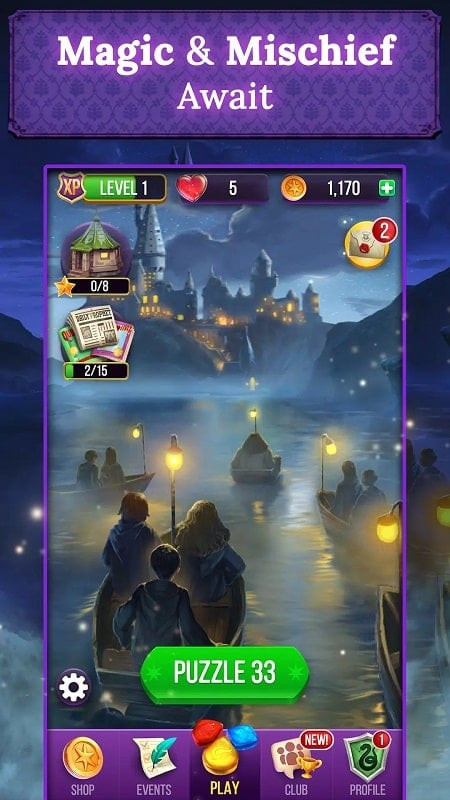 Harry Potter: Puzzles & Spells Mod Features