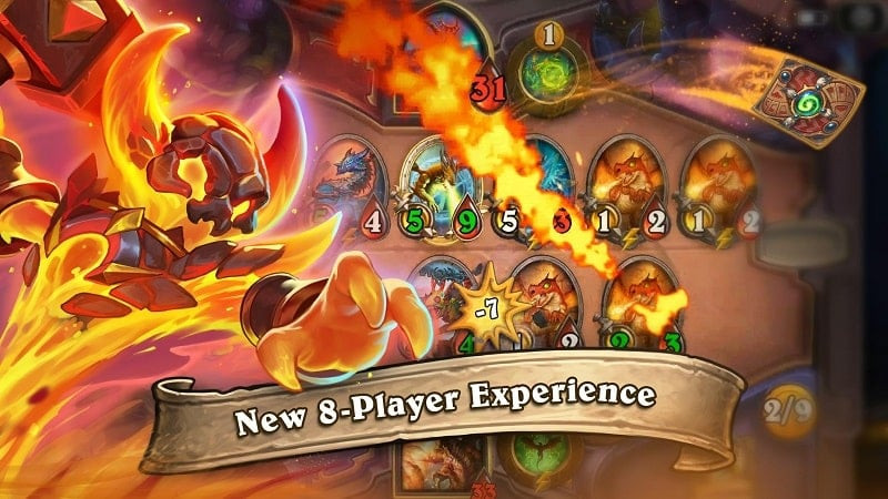 Hearthstone on Android Device