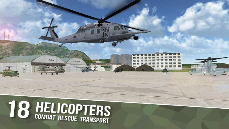 Helicopter Sim Flight Simulato Scenery Screenshot