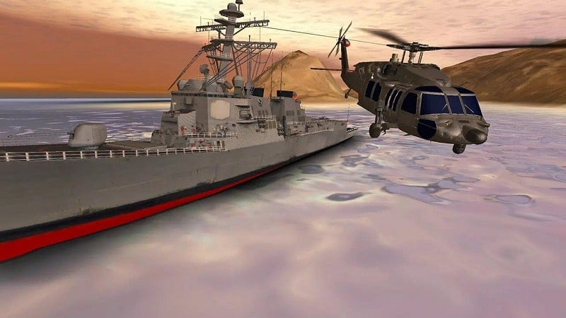 Helicopter Sim in action