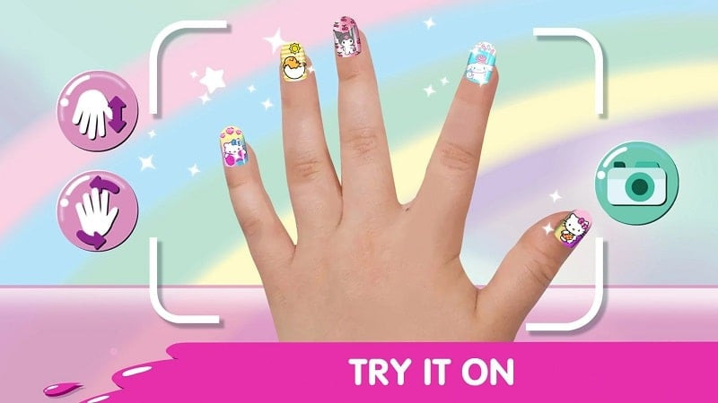 Hello Kitty Nail Salon MOD APK download at MODCOMBO