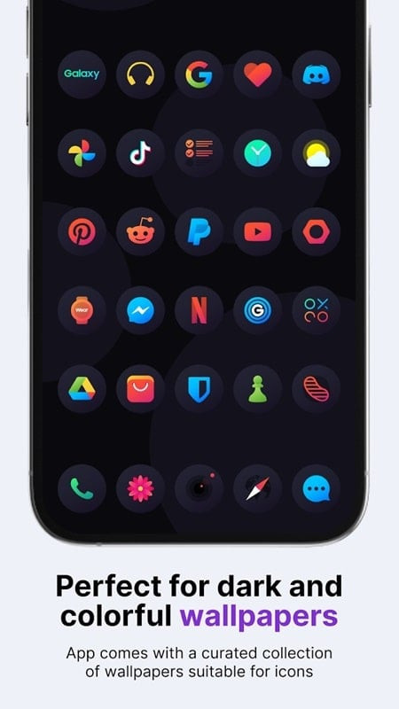 Hera Dark Icon Pack icons