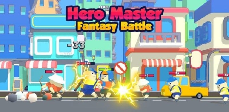 Hero Master MOD APK game logo