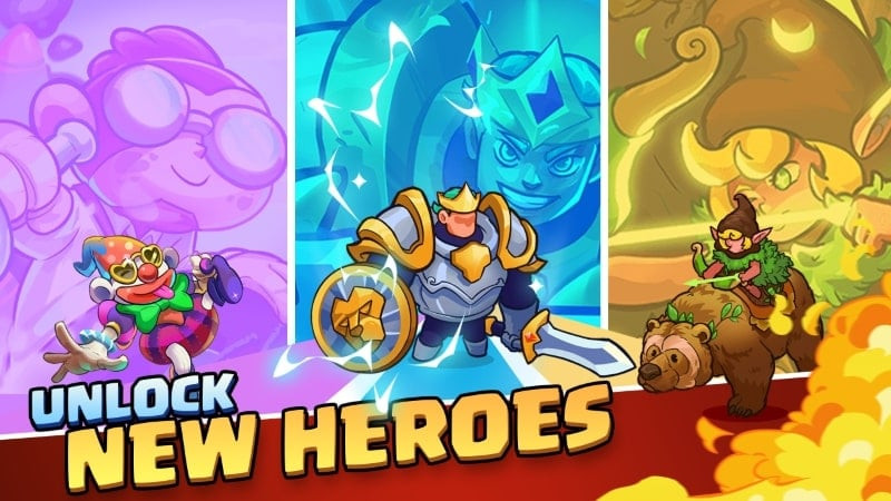 Hero of Might: Tower Defense MOD APK diverse environments