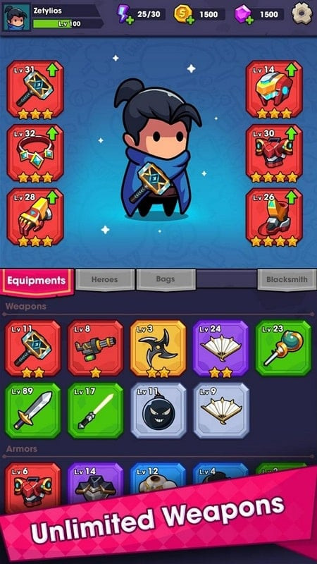 Hero Survival IO Mod APK Screenshot