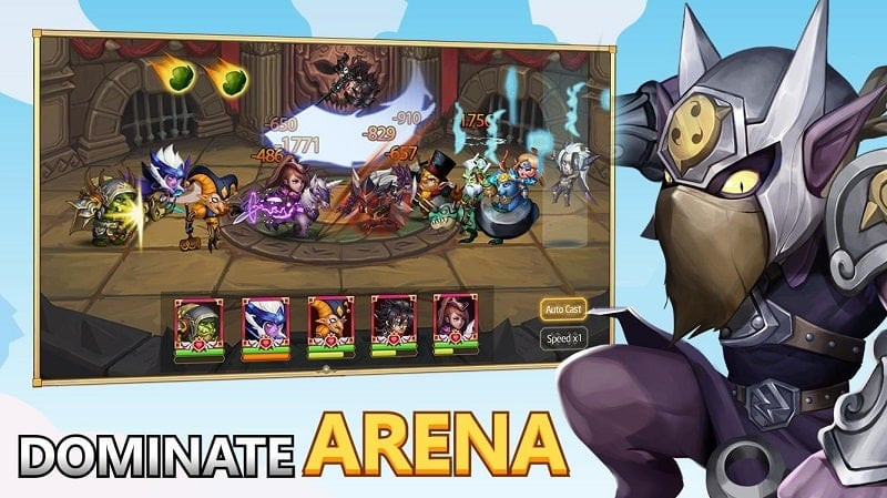 Heroes Legend: Idle Battle War Gameplay Screenshot