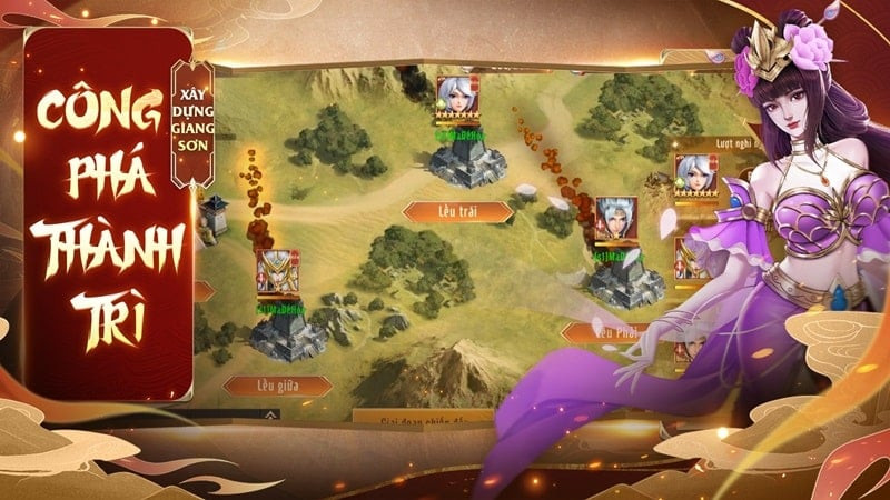 Heroes of War 3Q mod tiếng Việt