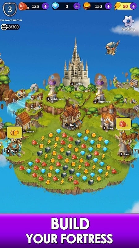 Heroes & Spells kingdom building screenshot