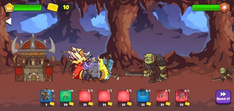 Heroes vs. Monsters: Tower War MOD APK download