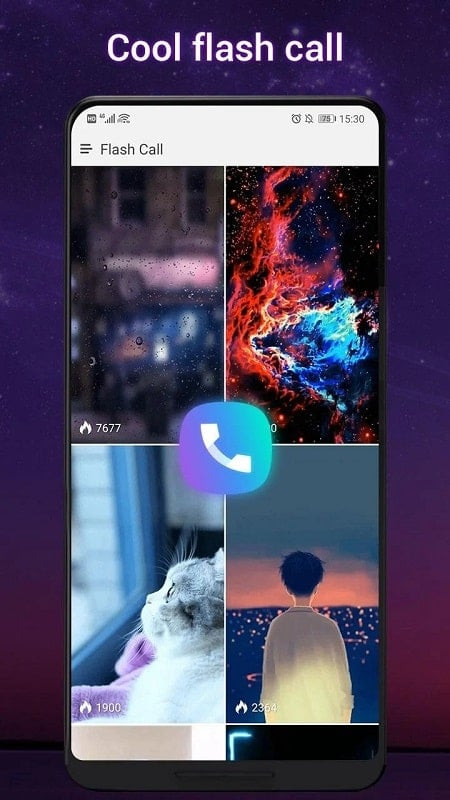 Cool Q Launcher lighting effects for Android 10 Mod