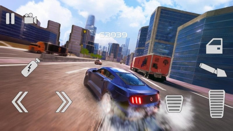 Highway Drifter online racing gameplay screenshot