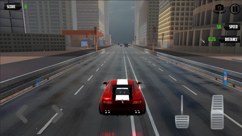 Highway Racing Club MOD APK gameplay screenshot