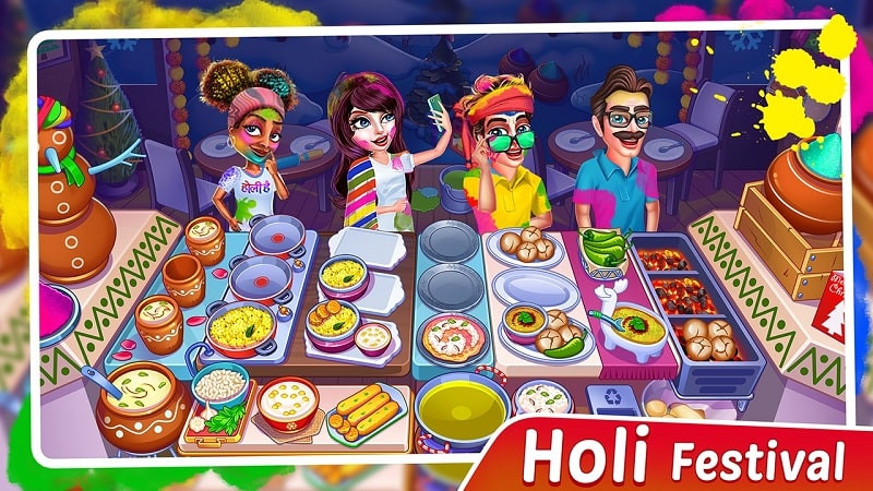 Hình ảnh Christmas Fever Cooking Games mod free