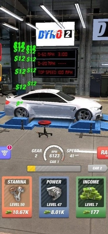 Dyno 2 Race gameplay screenshot