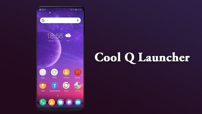 Hình nền Cool Q Launcher cho Android 10