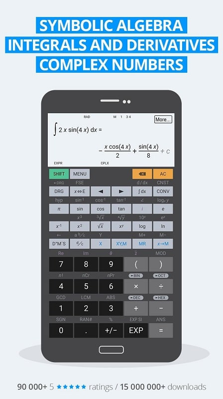 HiPER Calc Pro Mod Android Screenshot