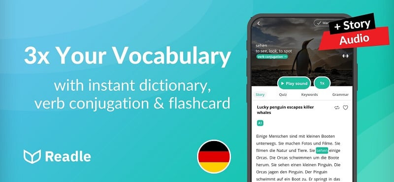 Học tiếng Đức với Learn German MOD