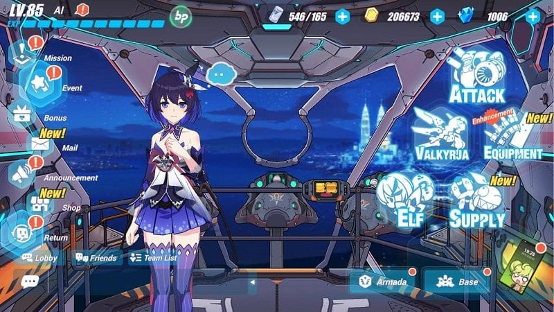 Honkai Impact 3rd APK - Vibrant and Colorful World