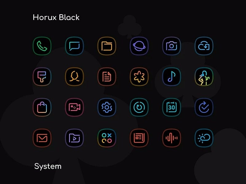 Horux Black APK Download at MODCOMBO