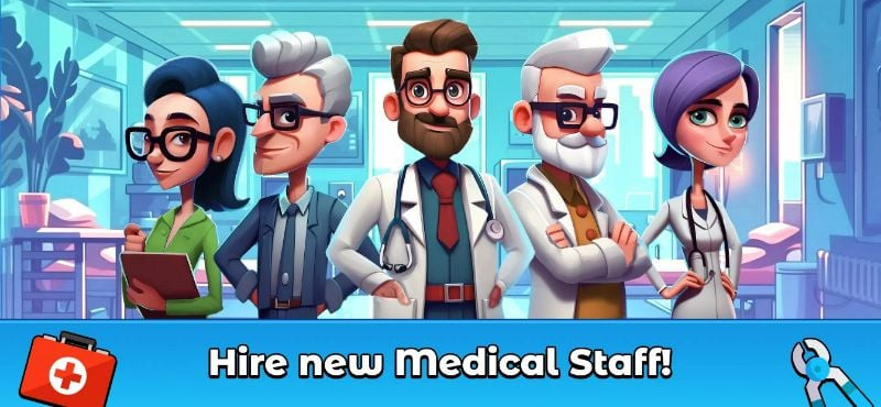 Hospital Empire MOD APK screenshot